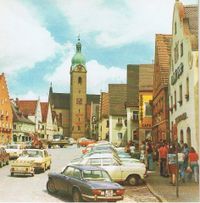 Schwandorfer Marktplatz 1977
